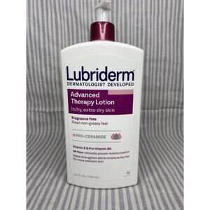 Lubriderm Advanced Therapy Fragrance Free Lotion Vitamin E 24 Fl Oz